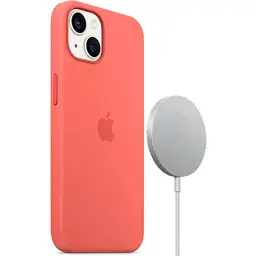 Оригінальний силіконовий чохол Apple Silicone Case MagSafe для iPhone 13 Pink Pomelo MM253ZE/A