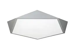 Люстра стельова LED Levistella 752L78 GRAY, 90W, сірий метал, акрил, сучасний стиль для дому