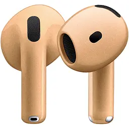 Навушники Apple AirPods 4 Gold Gloss (MXP63) [118511] - мініатюра 2