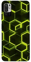 Чохол Demsky Neon hexagon для Xiaomi Redmi Note 10 5G