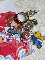Брелок Cardcaptor Sakura Сакура збиральниця карт CS 22.42 - мініатюра 4