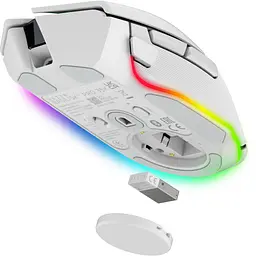 Мишка Razer Basilisk V3 Pro 35K Wireless/Bluetooth White (RZ01-05240200-R3G1) - мініатюра 5