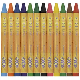 Олівці воскові ZiBi Kids Line 12 шт. (ZB.2481) - мініатюра 3