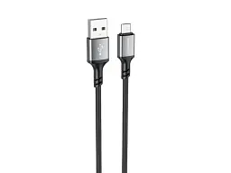 Кабель Borofone BX83 USB to microUSB 1м Black (6974443386387)