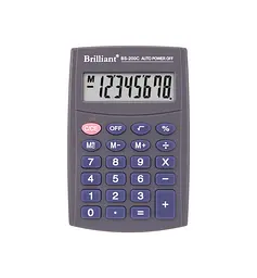 Калькулятор кишеньковий BS-200C, 8-розрядний, 1-пит