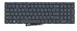 Клавіатура для ноутбука HP Pavilion (15-ab, 15-ab000, 15-ab100, 15-ab200, 15z-ab100, 15z-ab100, 15-ak, 15-bc, 17-ab, 17-g, HP Omen 15- ax032TX, 15-AX033TX, 15-ax030TX, 15-ax008ur) Чорна, (Без рамки)