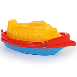 Іграшка для води "Кораблик" ТехноК 6207TXK Жовто-Червоний
