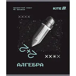 Набір зошитів Kite Techno Алгебра предметний 48 аркушів в клітинку (K25-240-3)