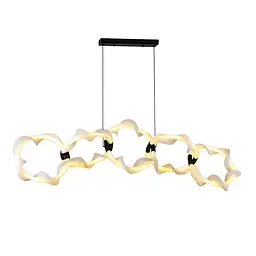 Люстра LED Levistella 7813170-5 BK, 40W, 3000K, чорний, сучасний дизайн, 1350*400мм - мініатюра 2