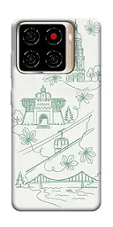 TPU чохол Demsky Heart of Kyiv для ZTE Blade A56