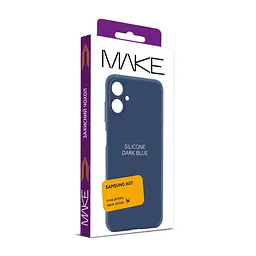 Чохол Make Samsung A07 Silicone Dark Blue - мініатюра 2