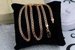 Ланцюг Xuping Jewelry ромб 50 см 4 мм золотистий