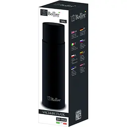 Термоc Bollire BR-3504, 1 л чорний (BR-3504) - мініатюра 2