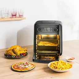 Мультипіч Tefal Easy Fry Multifunctional 1800Вт механічне керув. 9 програм пластик чорний - мініатюра 9