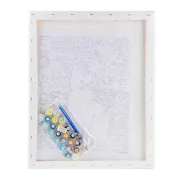Набір для розпису по номерах "Мистецький кіт" 40*50 см, IDEA2-GX47168, ТМ "99IDEAS" - мініатюра 6
