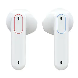 Слуховий апарат AIMED Hearing Aid NO-EARBUDS Series P18 з підключенням Bluetooth та кейсом для зарядки колір білий - мініатюра 2