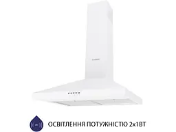 Витяжка Minola HK 6212 WH 700 LED - мініатюра 3