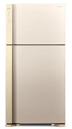 Холодильник з верхньою морозильною камерою Hitachi R-V610PUC7BEG бежевий (R-V610PUC7BEG)