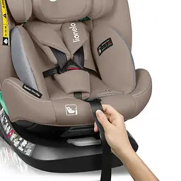 Автокрісло Lionelo Bastiaan One I-Size Beige Sand 40-150 см 0-36 кг (LO-BASTIAAN ONE I-SIZE BEIGE SAND) - мініатюра 10