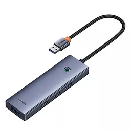 USB-хаб Baseus UltraJoy Series 4-Port (USB-A to USB3.0*4) B0005280A813-02 Grey - мініатюра 3