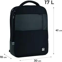 Рюкзак GoPack Education Teens 153 чорний (GO25-153L) - мініатюра 3