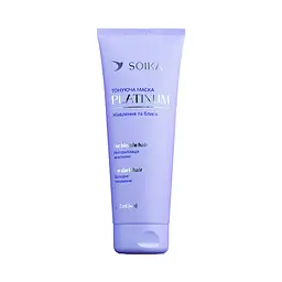 Маска Soika Platinum тонуюча Живлення та блиск 