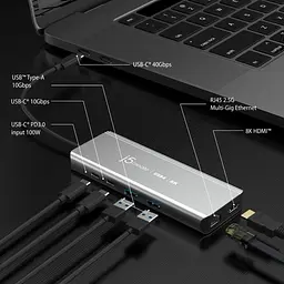 USB-Хаб j5create JCD403-N, Type-C 6-в-1 (JCD403-N) - мініатюра 4