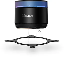 СВО Ocypus DELTA L36 BK ARGB V2 (DELTA-L36-BK3AAWNN02X-GL) - мініатюра 9