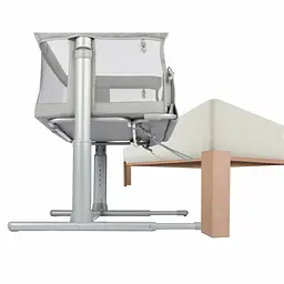 Приставне ліжечко Bebe Confort Zina Mineral Gray (2185085210) - мініатюра 7