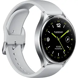 Смарт-годинник Xiaomi Watch 2 Sliver Case With Gray Strap (BHR8034GL) [106033] - мініатюра 3