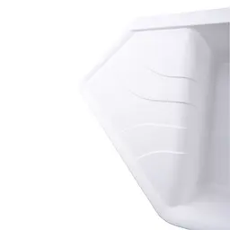 Гранітна мийка Globus Lux Garda білий 1000x500мм-А0007 000008750, Білий - мініатюра 6