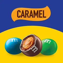 Драже M&M's Caramel Milk Chocolate Candy Party Size 963.9 - мініатюра 3