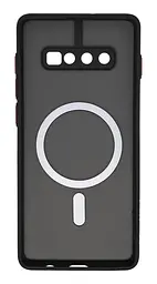 Магнітний чохол XON PhoneCase Magnetic для Samsung S10 Plus (PCMB2110200B 1967) Чорний - мініатюра 3