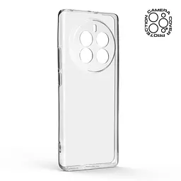 Прозрачный чехол для Realme 12 Pro/12 Pro+ с защитой камеры, тонкий, силиконовый, бесцветный, ударопрочный, противоударный бампер с закрытой камерой, ArmorStandart (ARM74725) - мініатюра 2