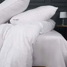 Літній постільний комплект MirSon Line Satin Light Pro Snow White з евкаліптовим волокном Дитячий (2200010981872) - мініатюра 5