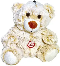 Інтерактивна м'яка іграшка для собак Pet Qwerks Dog Squeak Toys "Growling Bear"