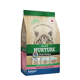 Сухий корм для котів Pure Nurture Daily Salmon with Barley Adults Cats Холістик з лососем та ячменем 1.5 кг
