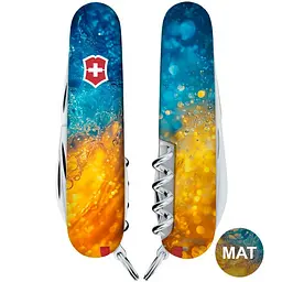 Ніж Victorinox Spartan Ukraine 91мм 13функ Жовто-сині бризки - мініатюра 5