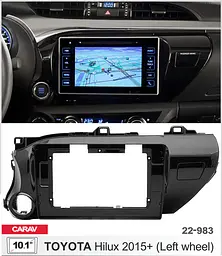Перехідна рамка Toyota Hilux Carav 22-983 - мініатюра 6