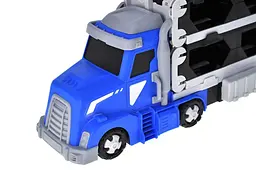 Іграшковий автовоз гоночний трек з катапультою та машинки Truck Deformation MF-887 в коробці, р.42x12.1x18.3 см YG Toys - мініатюра 4