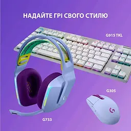 Гарнітура Logitech G733 Lilac (981-000890) - мініатюра 8