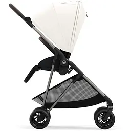 Коляска Cybex Melio Canvas White (з бампером) (524000039) - мініатюра 3