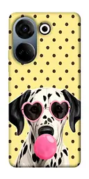 TPU чохол Demsky Pinky dolmatin для TECNO Camon 20 Pro (CK7n)