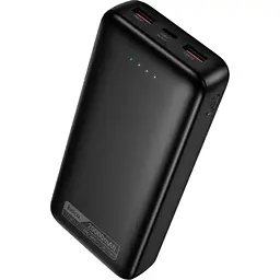 Зовнішній акумулятор Hoco DB130 Tridentis 20000mAh 30W Black [168599]