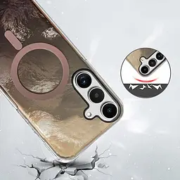 Чохол TPU Shiny Mountain (MagFit) для Samsung Galaxy S25 Chocolate - мініатюра 2