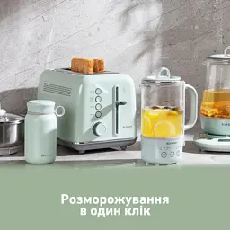 Тостер Buydeem DT620E Cozy Greenish (DT620E-CG/EU) - мініатюра 7