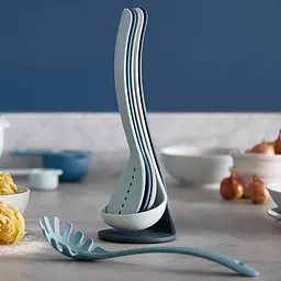 Набір кухонних лопаток із підставкою Joseph Joseph Nest Utensils Plus 6 предметів блакитний (10526) - мініатюра 3