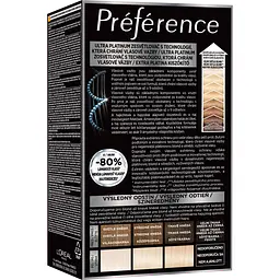 Фарба для волосся L'Oreal Paris Preference 9L Ультра-платиновий  - мініатюра 2