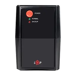 Лінійно-інтерактивне ДБЖ LogicPower LPM-825VA-P 825ВА/577Вт з АКБ 12В 9Агод