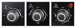 Електродуховка Liberton LEO-400 Black 40 л - мініатюра 3